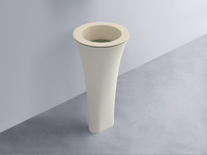 AMLA45-LN+AMPILT-AG+AMCOLT-TL Раковина Amedeo Tondo отдельностоящая cielo Enjoy + Amedeo