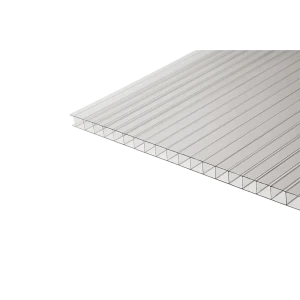 Поликарбонат сотовый 6 мм 2.1x3 м Киви прозрачный