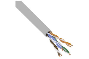 16312547 Кабель для компьютерных сетей UTP4-CAT5e 24AWG LIGHT медный, CADUTP4LT-100 MP CADENA
