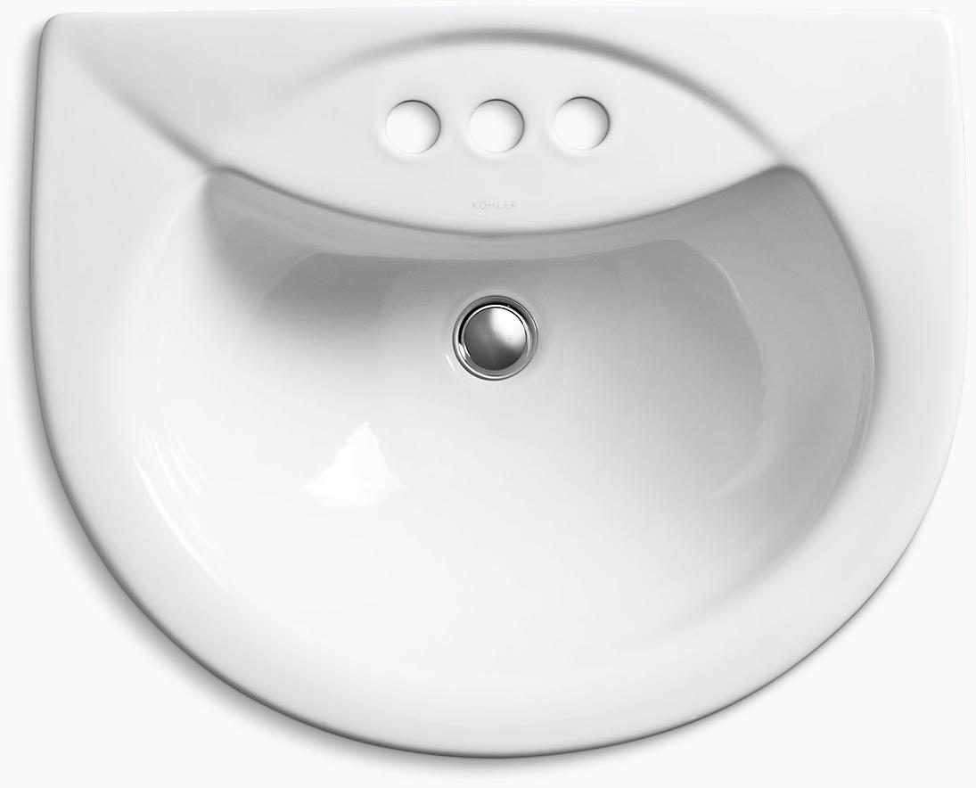 K-11160-4-0 Накладная раковина на столешницу  прямоугольная Kohler  - Вид №3