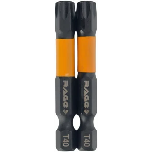 Ударная бита RAGE T40 для монтажных работ, 2 шт 89369258