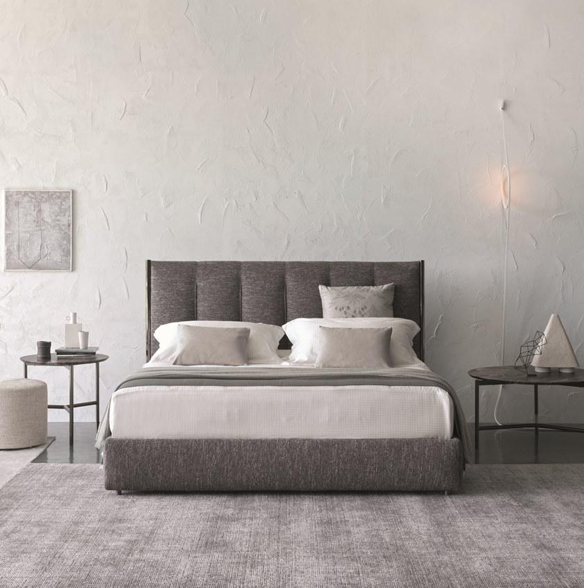 Flou Двуспальная кровать из ткани с высоким изголовьем sun-id-1466667 - Вид №2