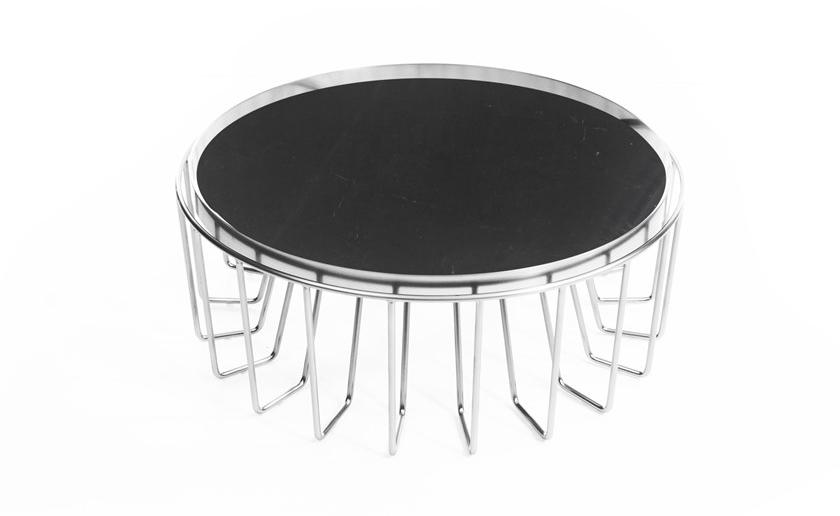 ENNE Круглый журнальный столик из металла sun-id-1348049 - Вид №1