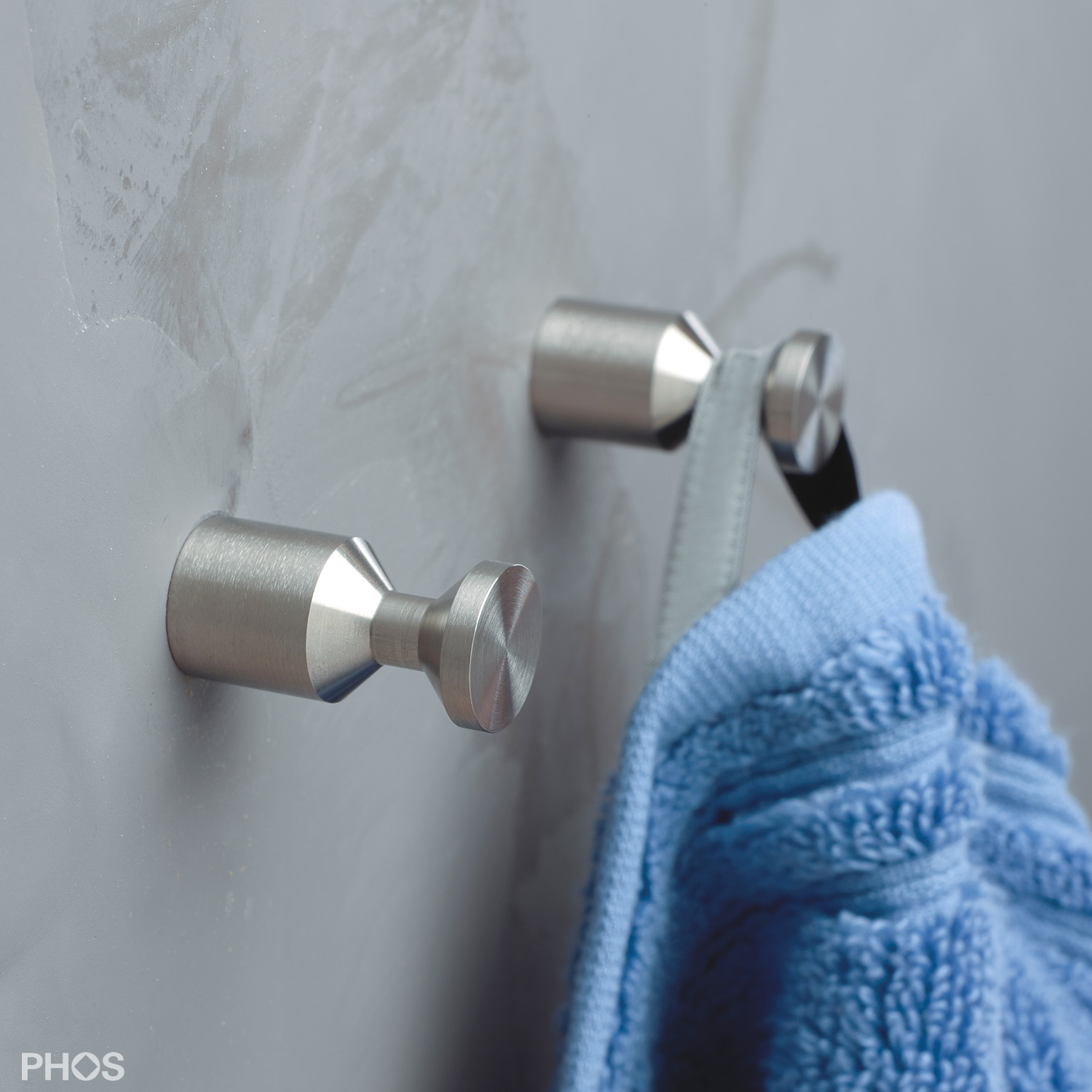 HKN16-32-Set2 Набор из 2 настенных крючков конических, ø16 мм, длина 3,2 см. PHOS 