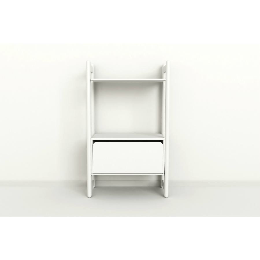 Гарнитур Midi В, 1 полка и 1 комод, белый Flexa 812630340 - Вид №1