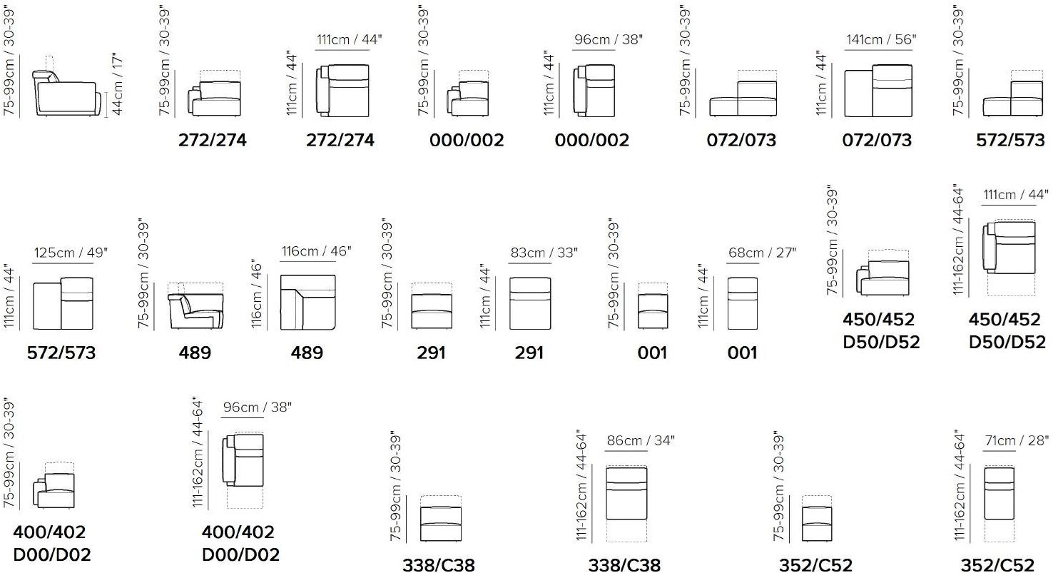 Natuzzi Кожаный диван Recliner sun-id-1385429 - Вид №1