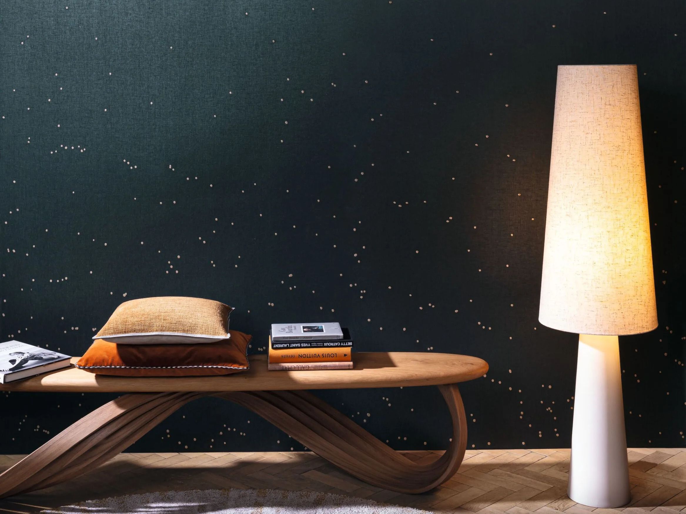 Льняная настенная ткань Casamance Parallèle ARCH-00135437 - Вид №1