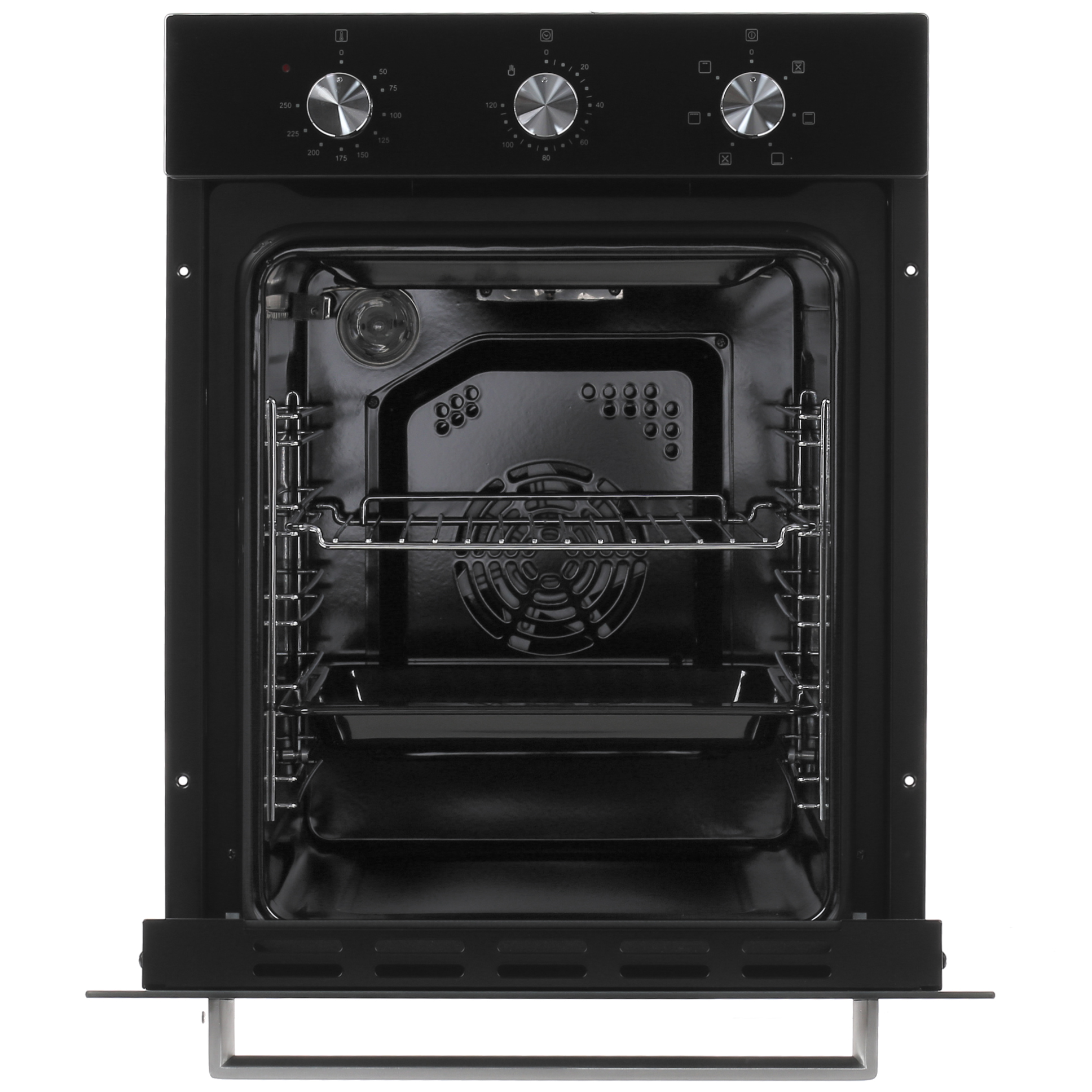 8160925 Электрический духовой шкаф HOMSair OEF451BK черный STDN-0102621 - Вид №6