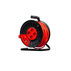 90517460 Удлинитель на катушке Magnetta PEC40-3X1.5-A 4 розетки с заземлением 3x1.5 мм 40 м цвет красный STLM-1375087
