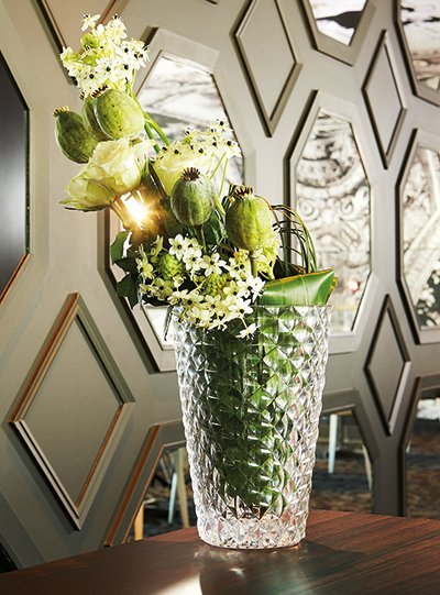 Ваза хрустальная 27 см прозрачная Mithe CRISTAL D ARQUES ДИЗАЙНЕРСКИЕ 00-3951971 Прозрачный  - Вид №1