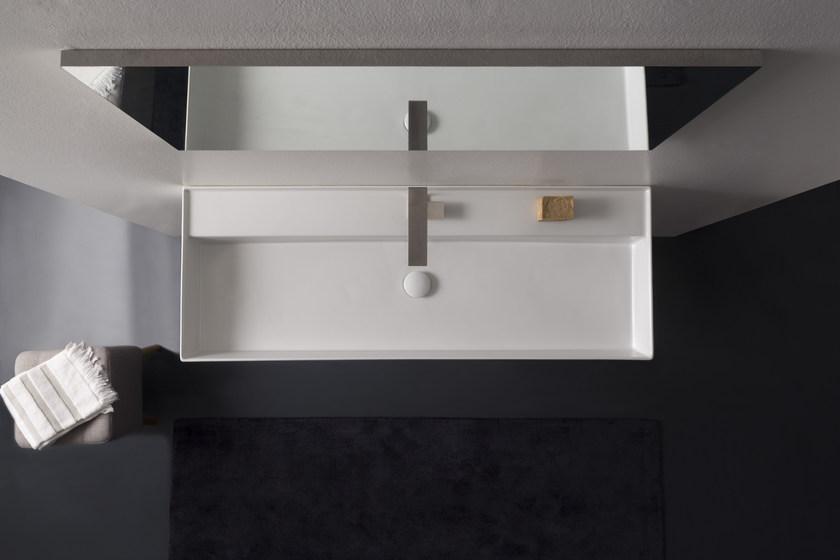 5107/r Напольная раковина стоящая овальная Scarabeo Ceramiche Teorema 2.0 - Вид №1