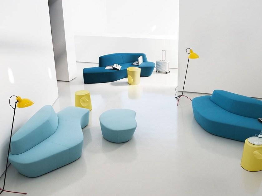 Tacchini Скамья из ткани со спинкой Polar sun-id-1421560 - Вид №2