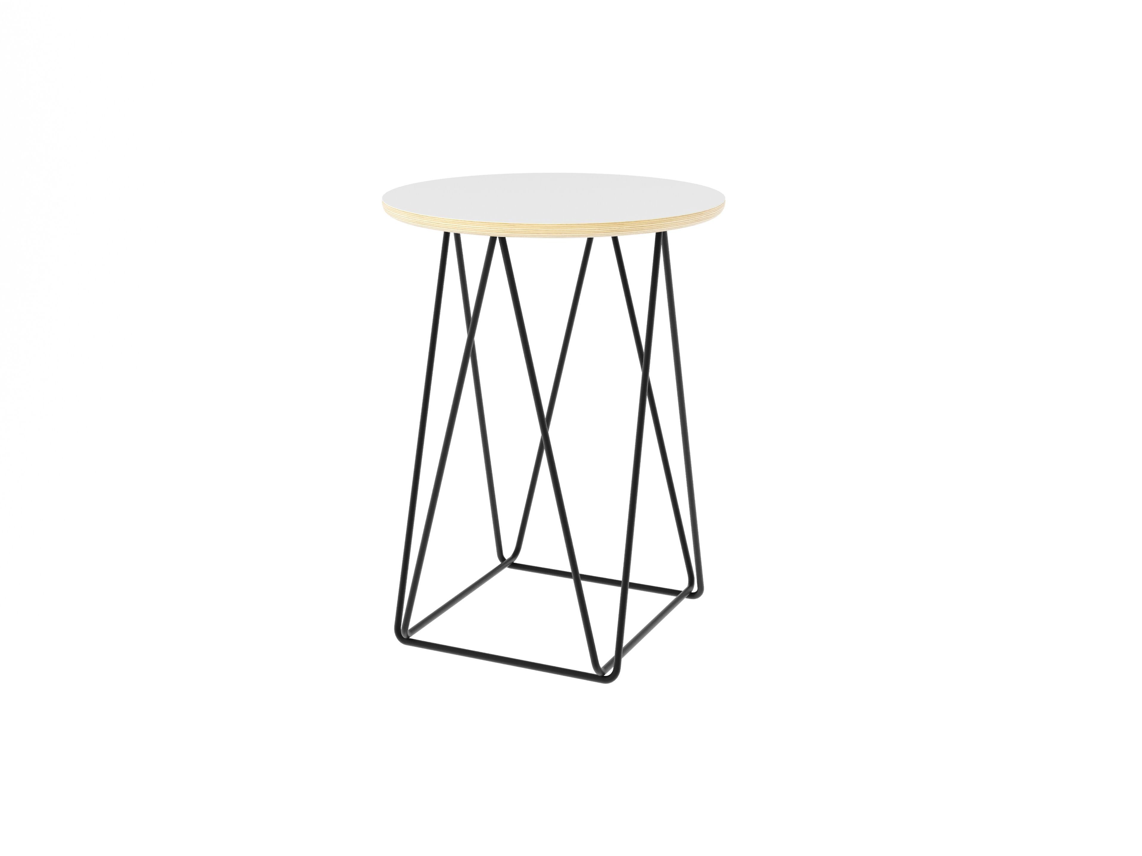 Круглый металлический журнальный столик Müller Small Living LUNA ARCH-00068812 - Вид №2