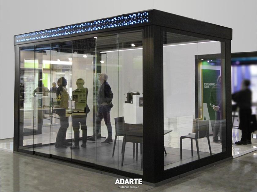 ADARTE Алюминиевая пергола с регулируемыми жалюзи  A109  - Вид №13