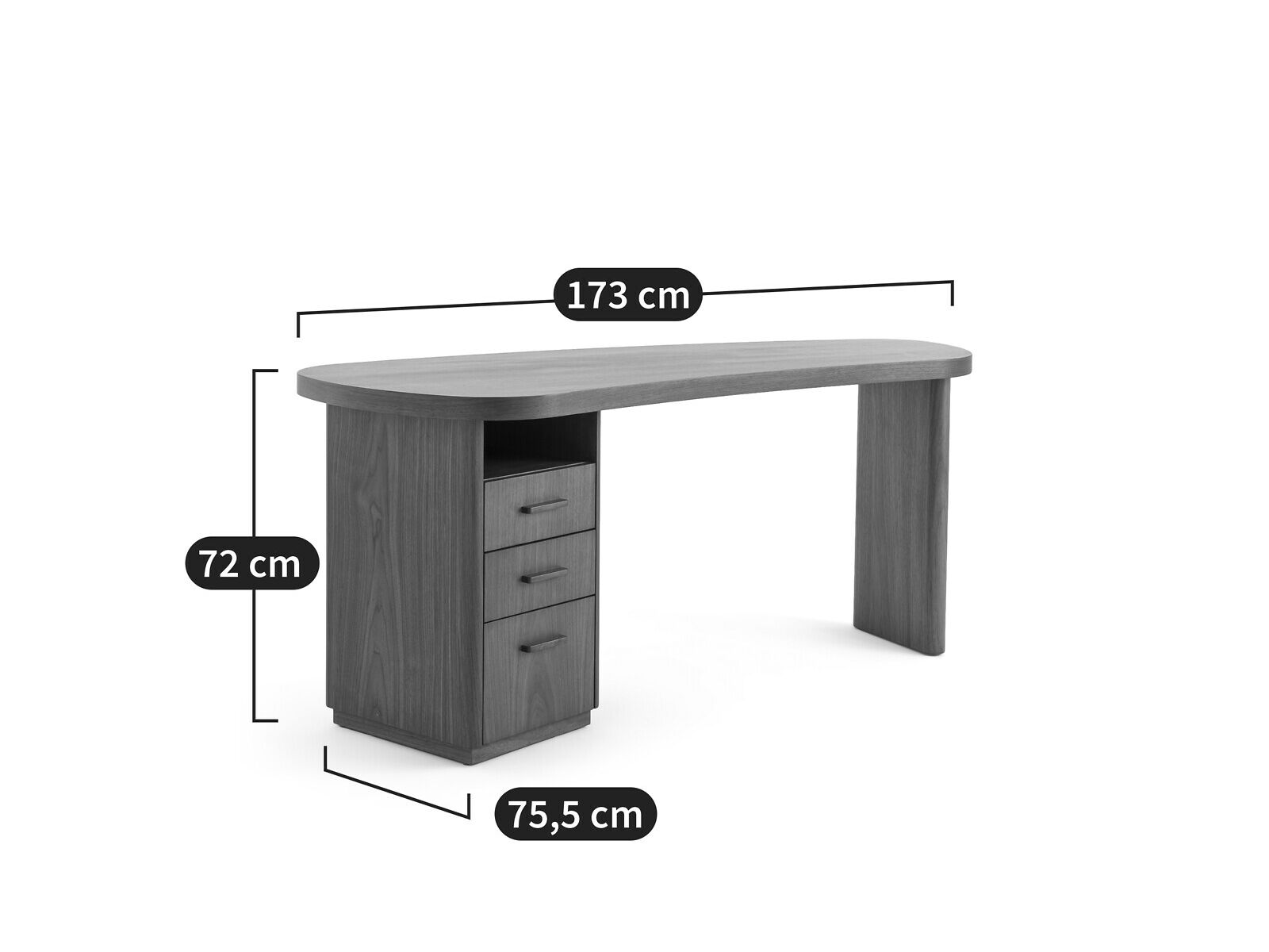 Стол из грецкого ореха AMPM PALI ARCH-00029703 - Вид №6