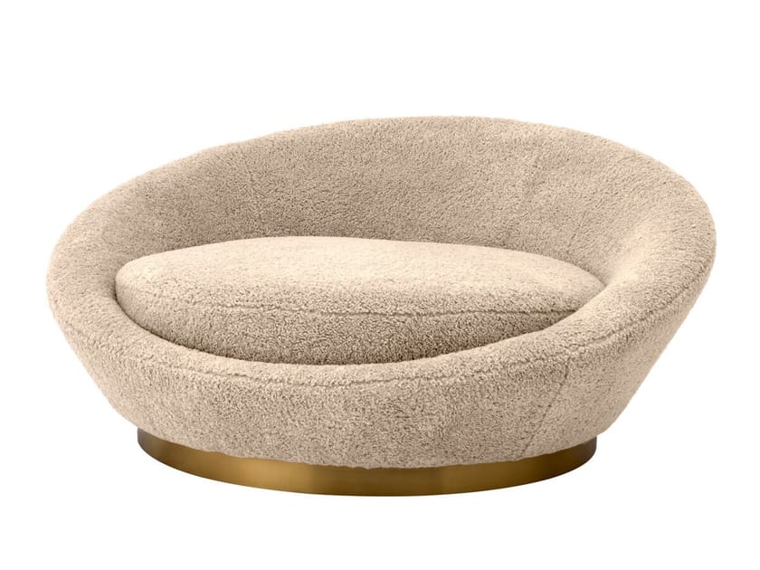 2-местный изогнутый тканевый диван Eichholtz DUARDO ARCH-00016318