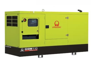 Дизельный генератор Pramac GSW110V в кожухе