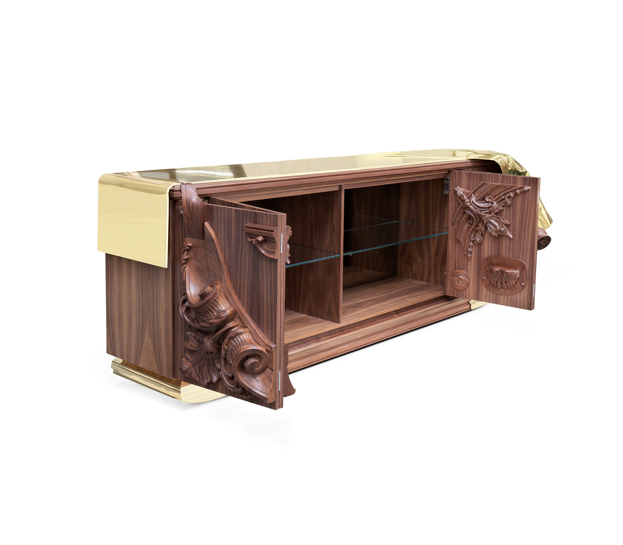 0-009 Буфет Voltaire из орехового дерева Boca Do Lobo  - Вид №4