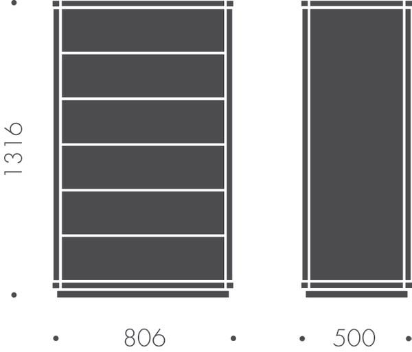 Heavens Лакированный комод из дуба Scarlett sun-id-1503773 - Вид №9
