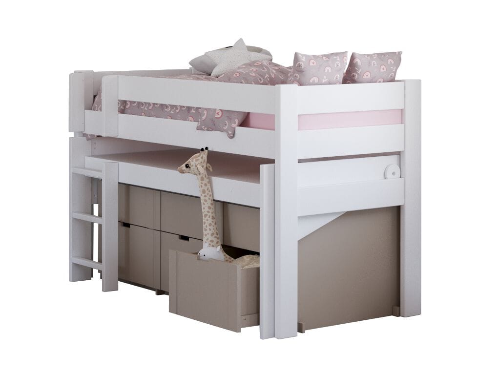 Деревянная кровать-чердак Mathy by Bols DOMINIQUE ARCH-00030157 - Вид №1