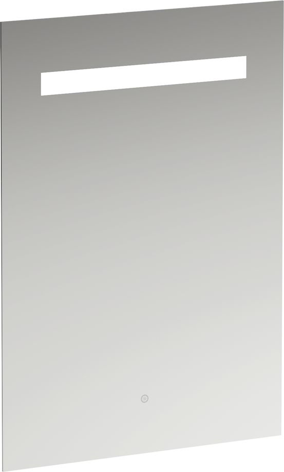 H4476229501441 Зеркало, 500 мм, с встроенной горизонтальной LED подсветкой, включение от общего выключателя, алюминиевый каркас, 4000 K, IP44 LAUFEN PRO