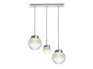 Алюминиевый и стеклянный светодиодный подвесной светильник