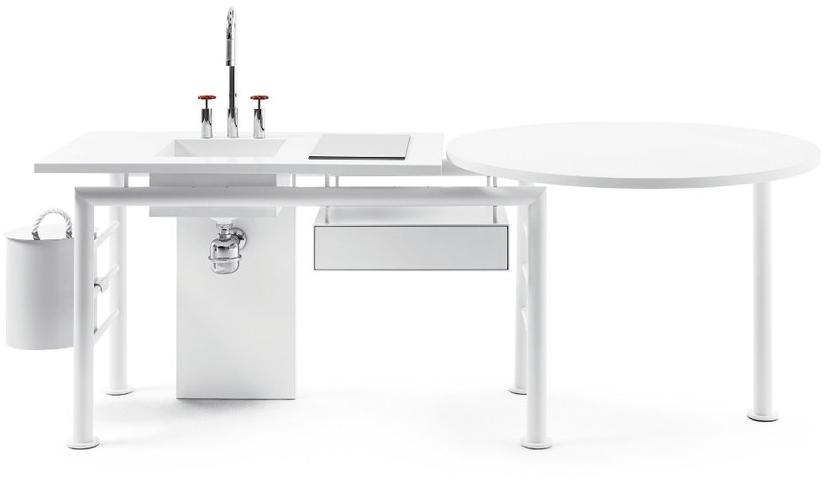 Opinion Ciatti Отдельностоящий кухонный модуль из стали Axis sun-id-1349959 - Вид №1