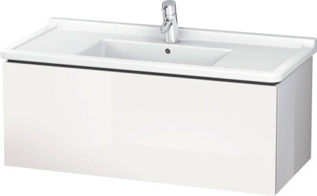 LC616608080 L-Cube Тумбочка подвесная Graphit Super Matt Duravit - Вид №2