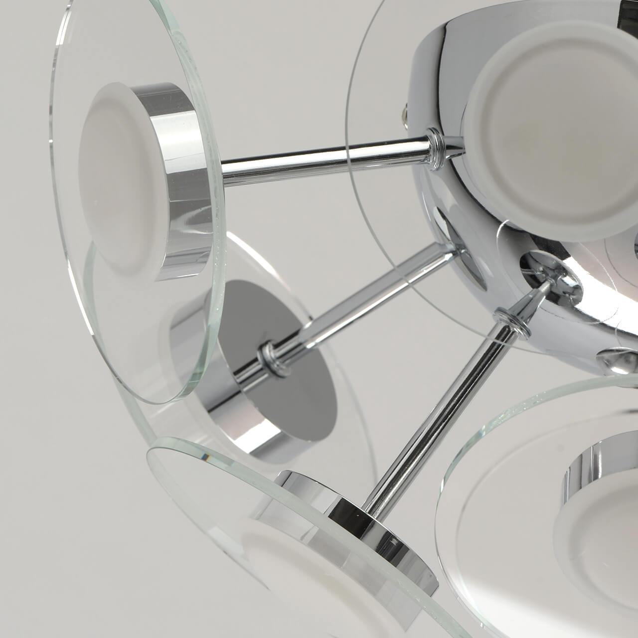 Потолочная светодиодная люстра De Markt Граффити 18 678012209 хром DE MARKT ГРАФФИТИ 18 184326 Хром  - Вид №2