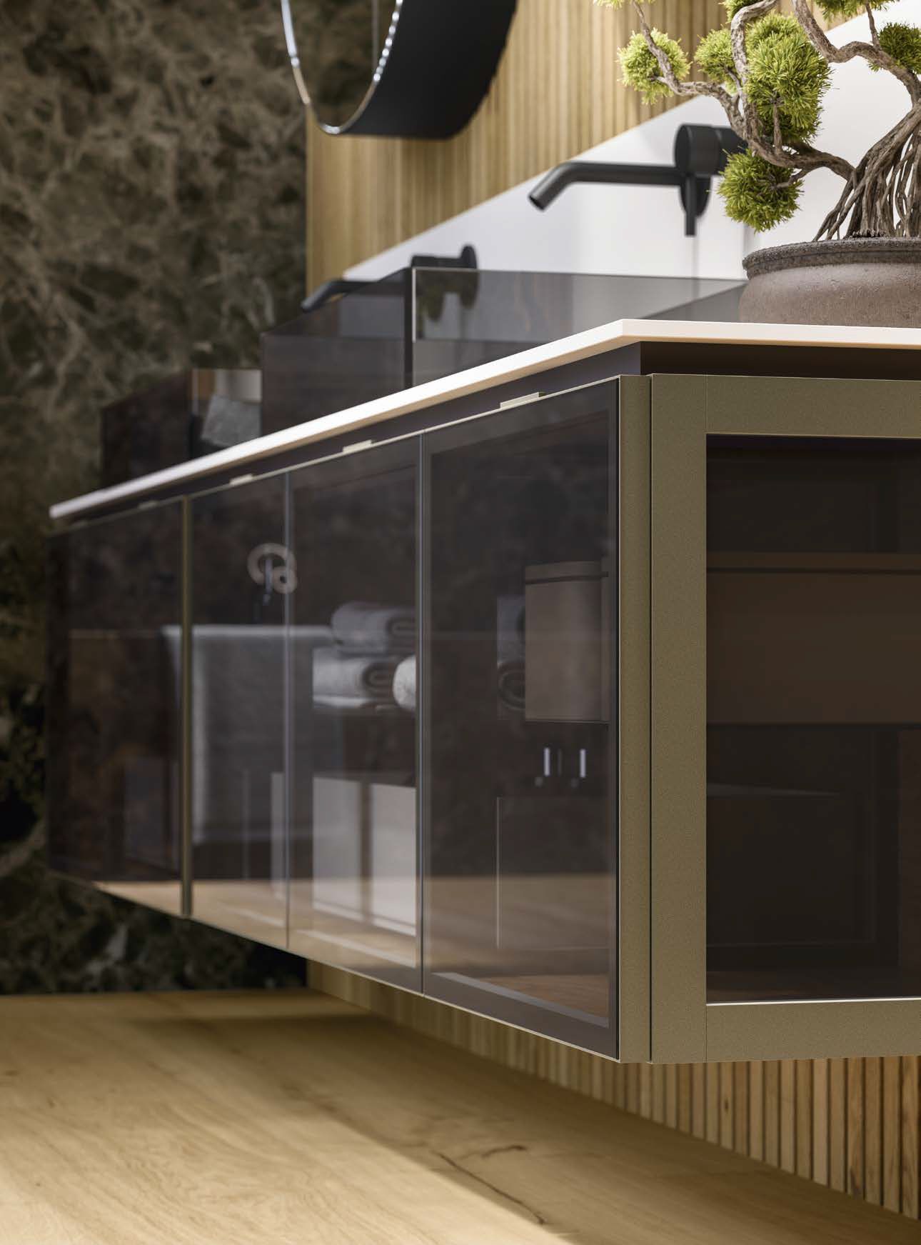 Полная мебель для ванной комнаты ITLAS линия ARCH-00141249 - Вид №4