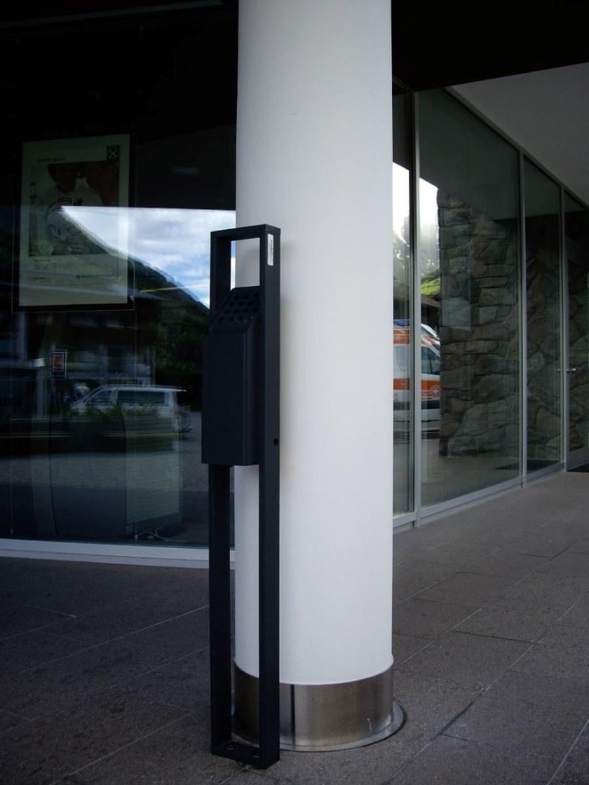 Euroform W Пепельница с металлическим полом для общественных мест  540m, 540w  - Вид №4