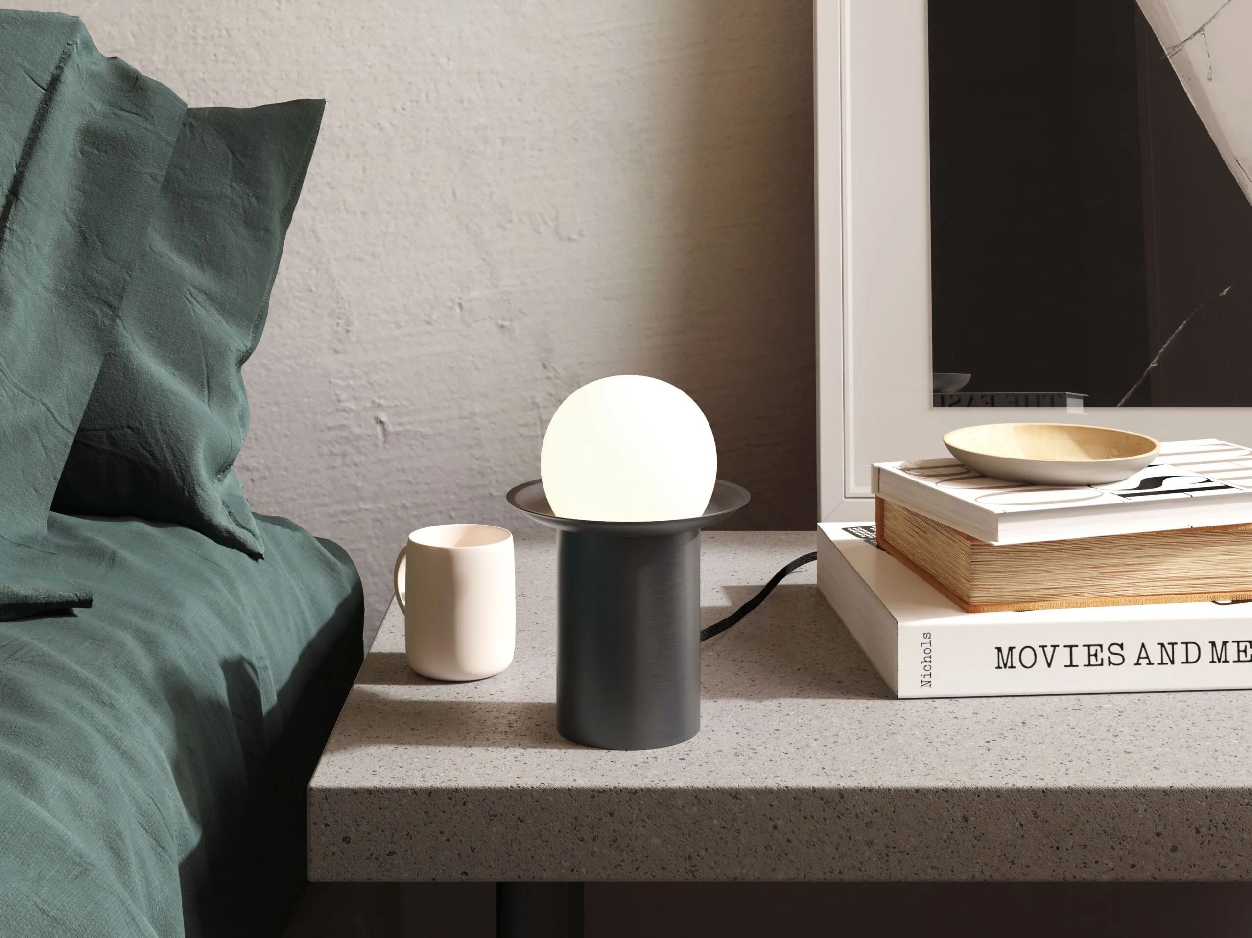 Латунная светодиодная настольная лампа CVL Luminaires Janed ARCH-00121096 - Вид №2