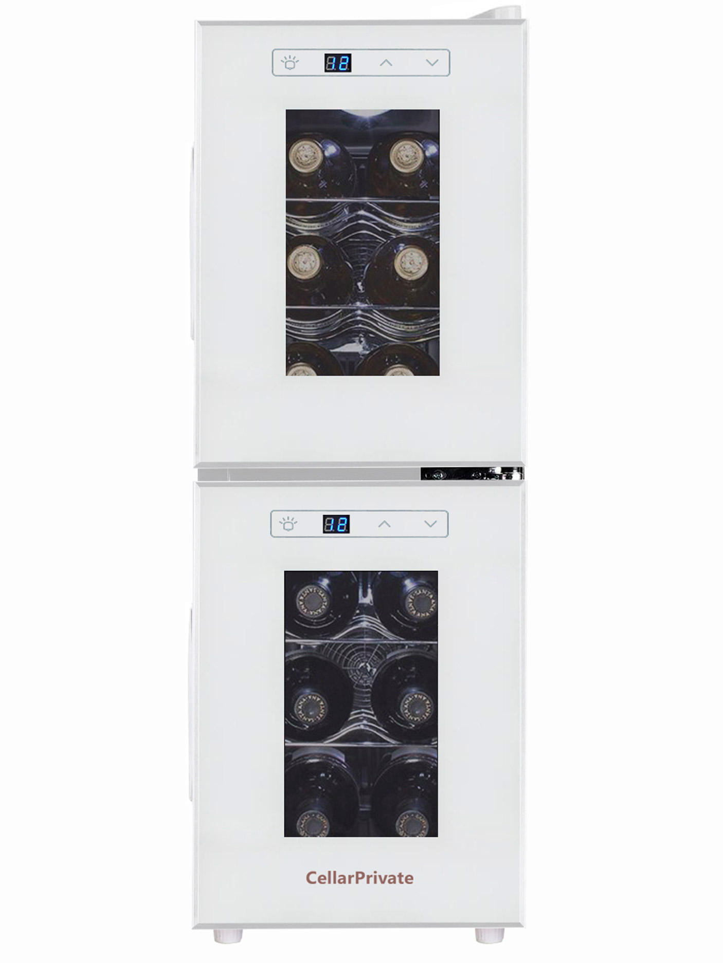 5352640 Винный шкаф Cellar Private CP012-2W белый STDN-0110337 - Вид №1