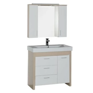 Комплект мебели Aquanet Тиана 90 светлый дуб