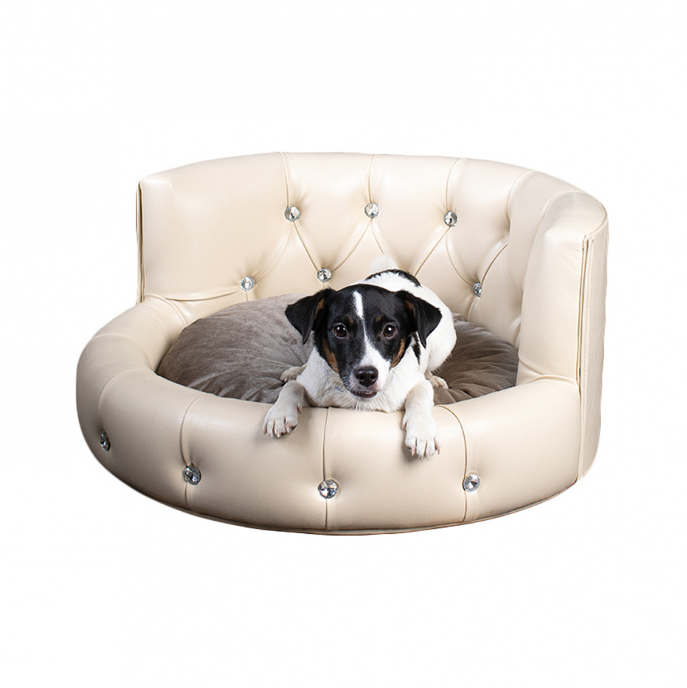 ПР0058438 Диван для животных Harley 90х70х36,5 бежевый WILLOW&BERRY 