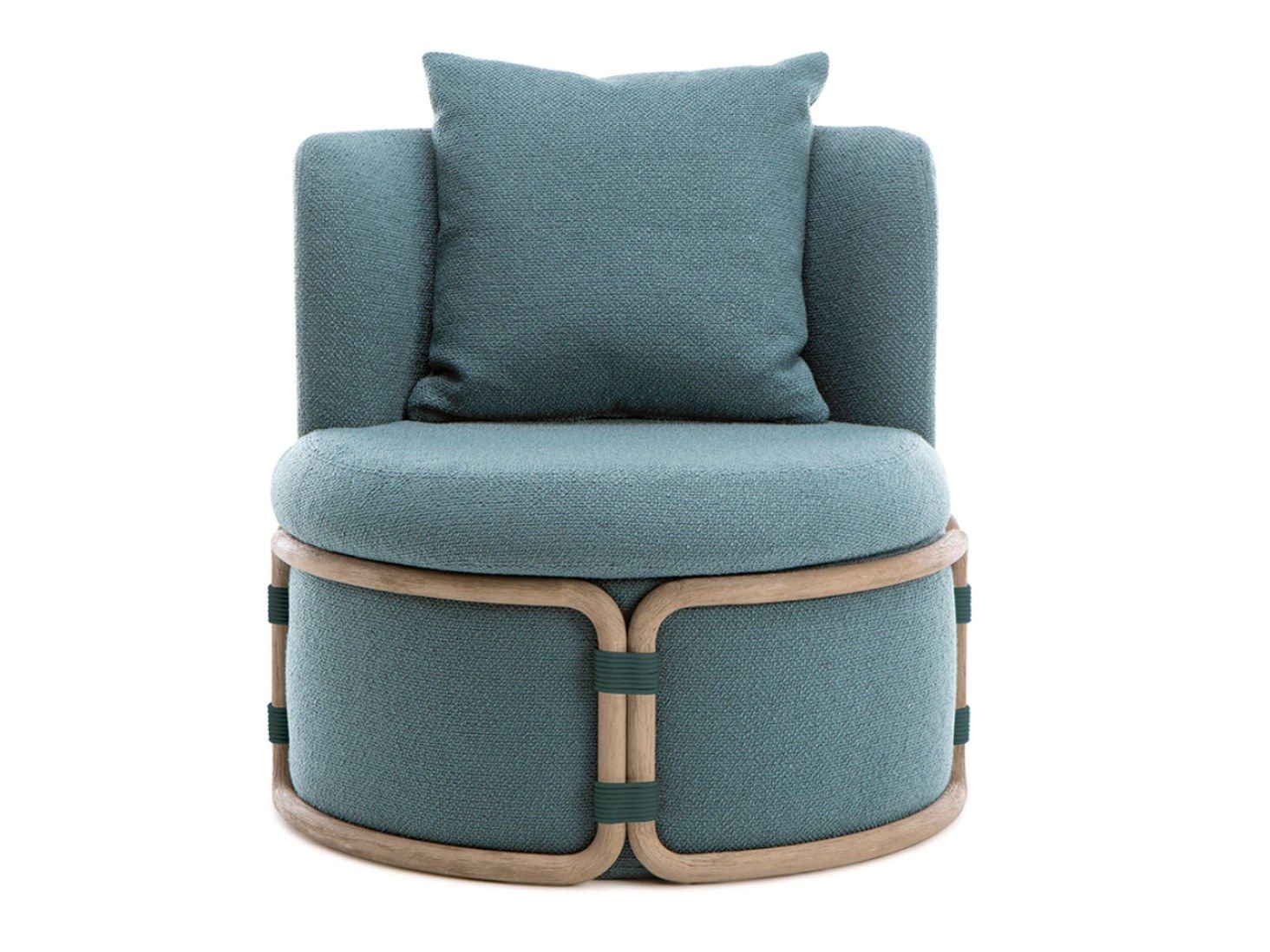 Ткань сад стул Ethimo Rotin ARCH-00107998 - Вид №11