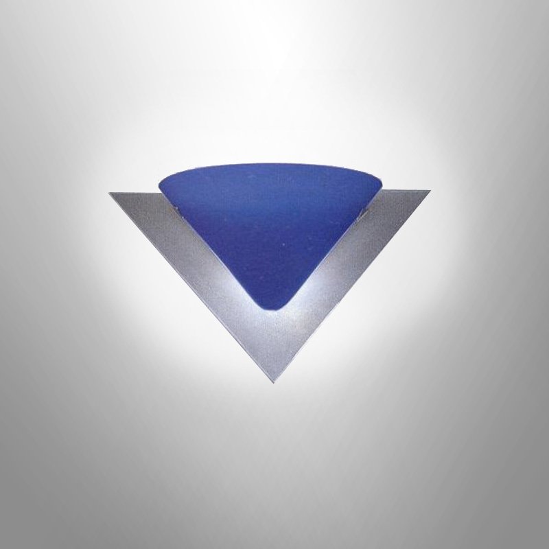 Светильник настенный синий Vistosi AP Duo BL CR VISTOSI  00-3882762 Синий  - Вид №1