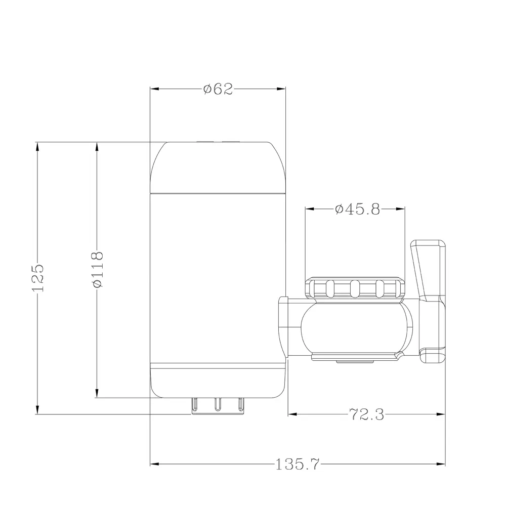 Проточный водонагреватель Oasis NP-W для мгновенного горячего водоснабжения 82199298 STLM-0021814 - Вид №9