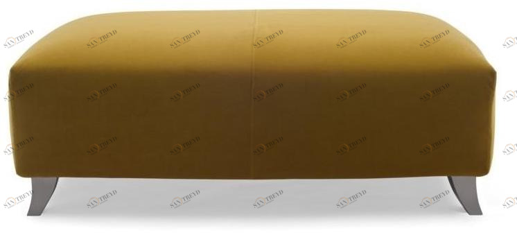 Bodema Прямоугольный пуф из ткани Tokyo Toky13/toky17