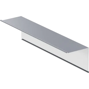 Планка угла внешнего 115x115x2000 мм 0.4 мм RAL 7024 темно-серый