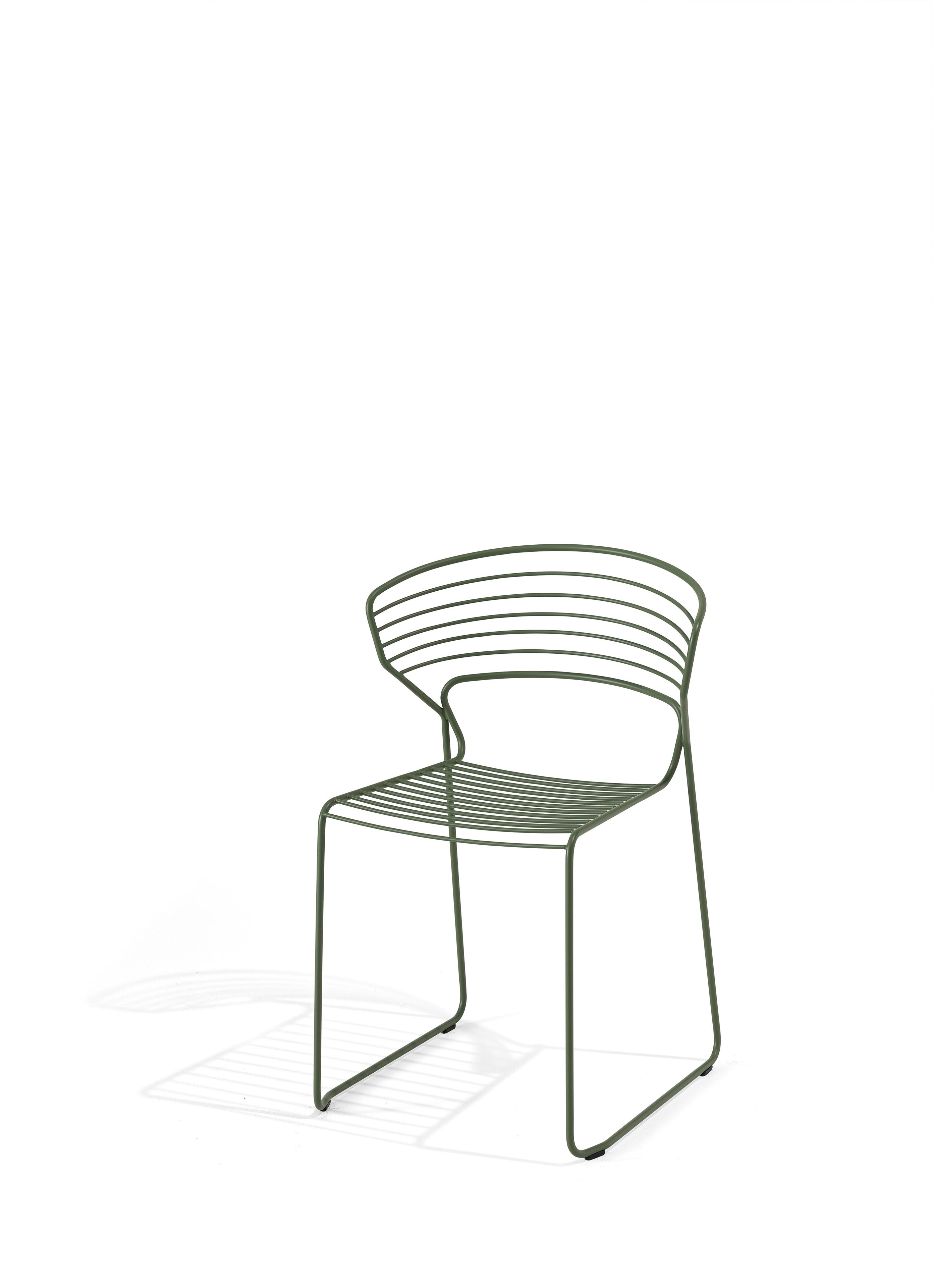 Стальной сани сад стул Desalto Koki Wire ARCH-00122456 - Вид №5