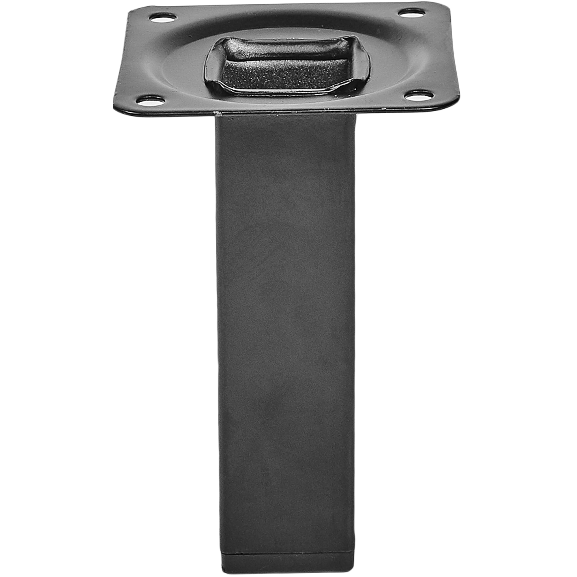 82732510 Ножка квадратная 100х25 мм, сталь, цвет черный Santreyd 