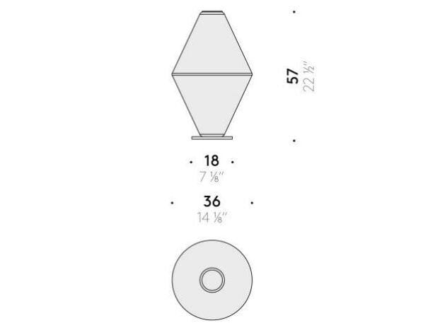 Стеклянная светодиодная настольная лампа DE PADOVA Helium ARCH-00038032 - Вид №2
