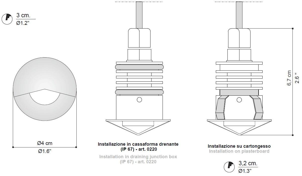 EGOLUCE Уличные светодиодные лестницы  6362  - Вид №4