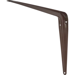 Кронштейн для полки Utility 25x30 см нагрузка до 10 кг металл цвет коричневый