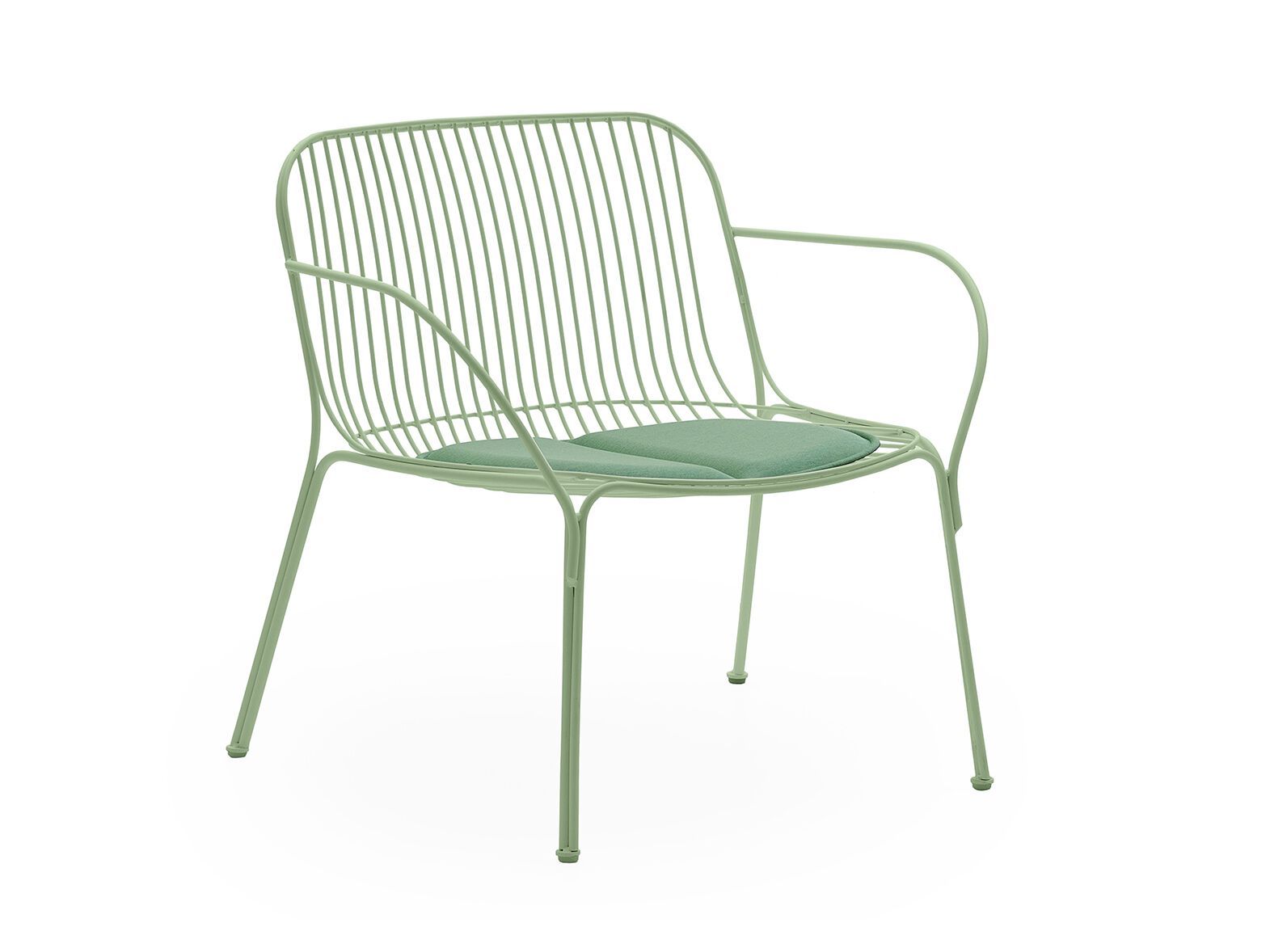 Садовое кресло из оцинкованной стали с подлокотниками Kartell Hiray ARCH-00023040