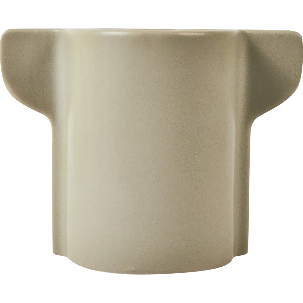 Santreyd Celia - керамическая ваза бежевая для цветочных композиций 89342810 STLM-0818159 - Вид №2