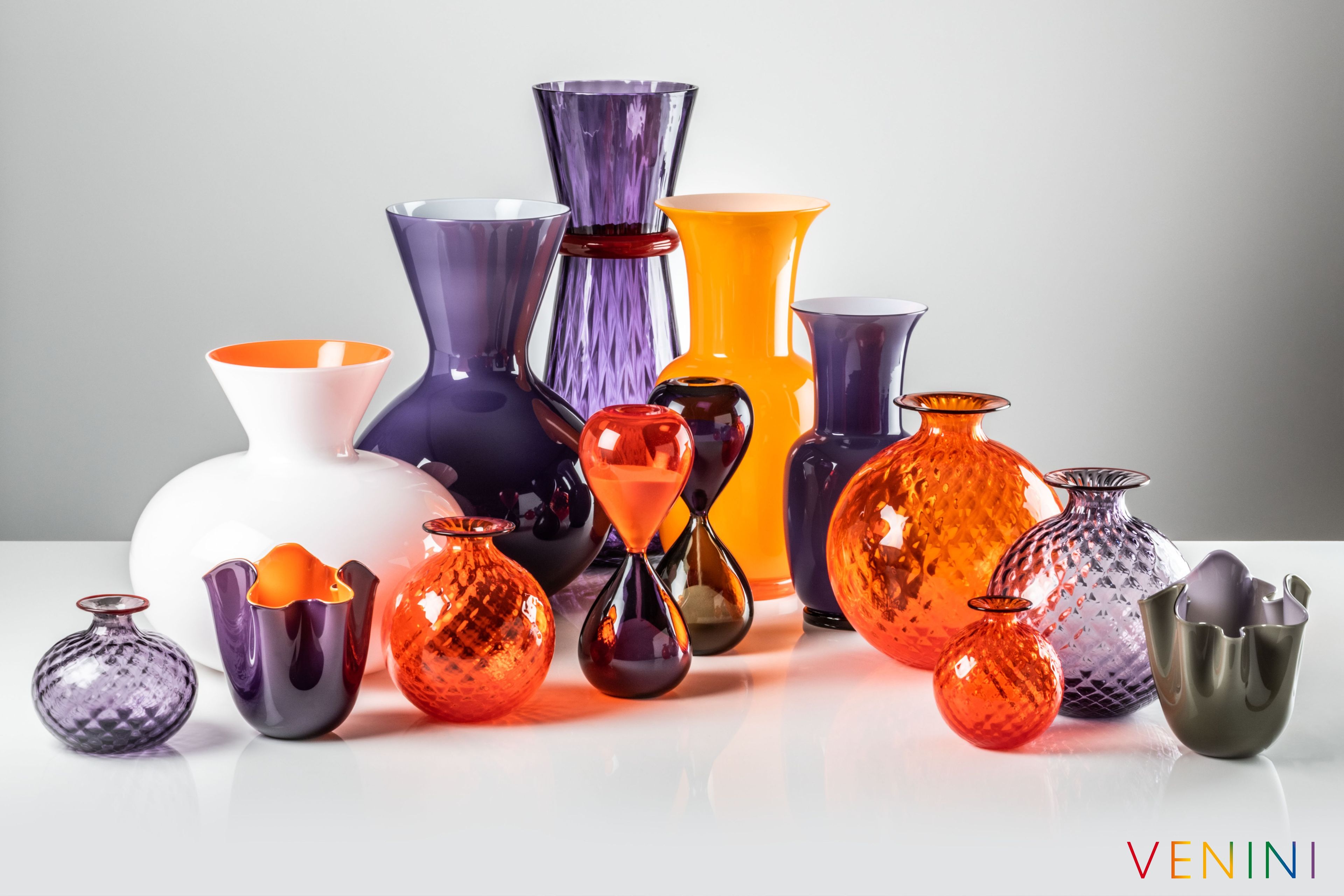 Песочные часы из дутого стекла VENINI ARCH-00007634 - Вид №15