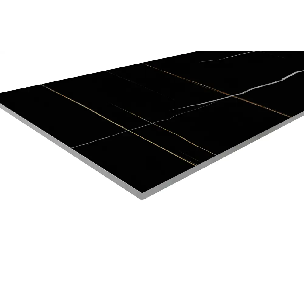 Стеновая панель Alumoart Sahara Noir Cord 48.1.4 60x0.4x300 см алюминий цвет черный камень 88887746 STLM-2077890  - Вид №1