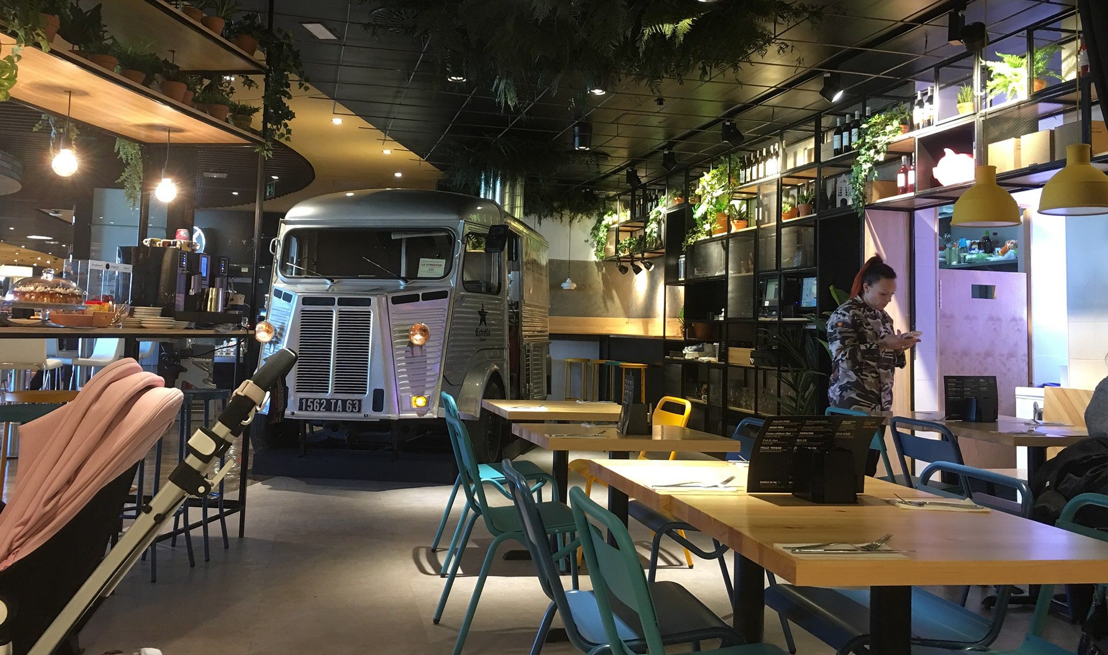 Штабелируемый садовый стул из оцинкованной стали iSimar Anglet ARCH-00070387 - Вид №5